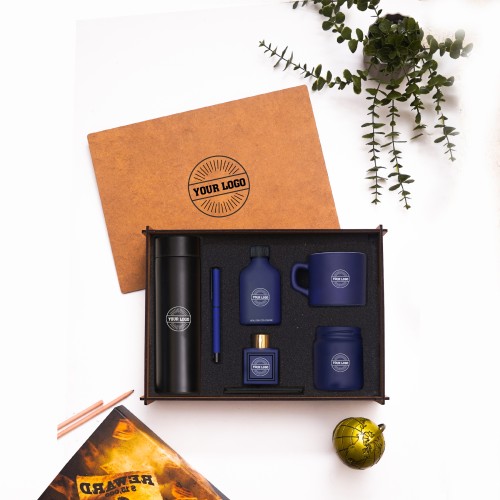 Ahşap Kutulu Hediye Seti 3626-24